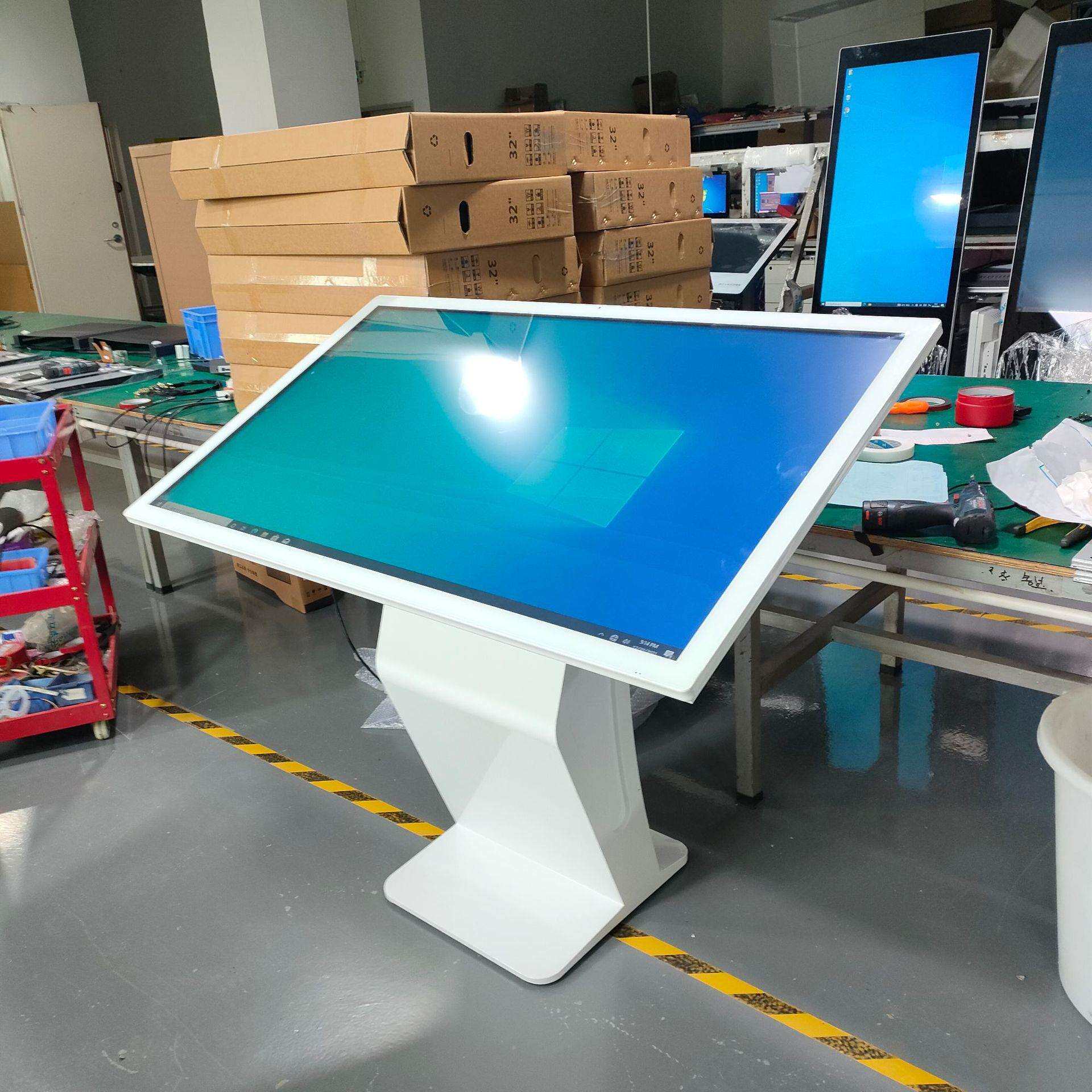 卧式K型触摸一体机32寸/43/49/55寸卧式查询导购展示终端台