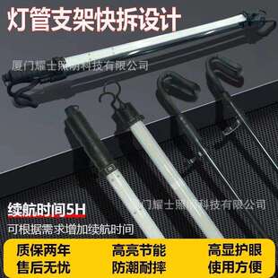 多功能伸缩引擎充电LED汽修维修工作汽车灯应急灯手电筒地摊灯
