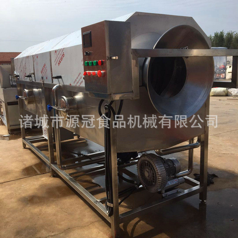 多功能洗袋机包装袋海产品肉类滚筒式清洗机不锈钢贝类毛刷清洗机