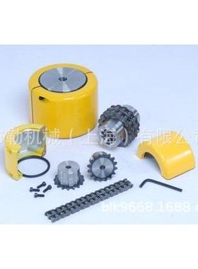 KC型滚子链链条联轴器黄色罩壳KC-4012上海布勒椿本米思米胀紧套