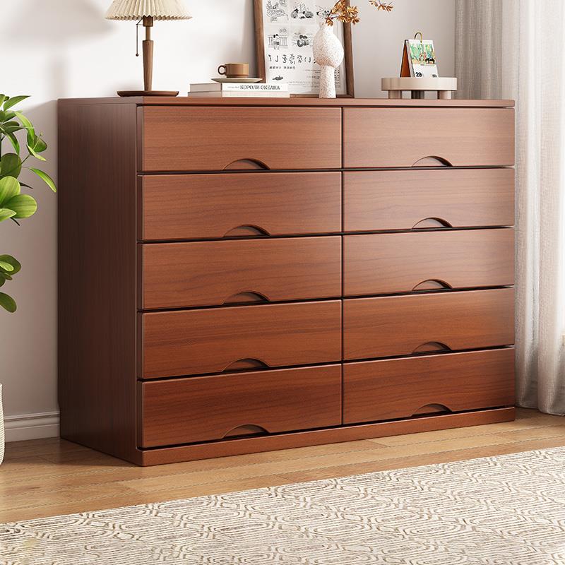 my五斗柜实木储物柜简约现代收纳柜子卧室置物柜客厅五斗橱靠墙斗