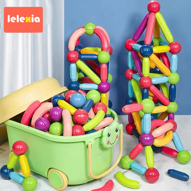 儿童百变磁力棒 男孩女孩益智玩具磁铁积木拼装1-6岁早教生日礼物