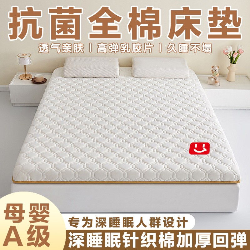 乳胶记忆棉床垫软垫家用卧室学生宿舍单双人床褥垫租房榻榻米专用