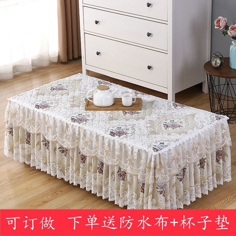 茶几罩茶几套桌布加厚防滑长方形餐桌布艺台布客厅茶几垫支持订做
