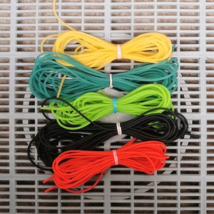 网球专用弹力绳2.0mm实心训练乳胶丝 弹弓绑筋 练习 迅速回弹