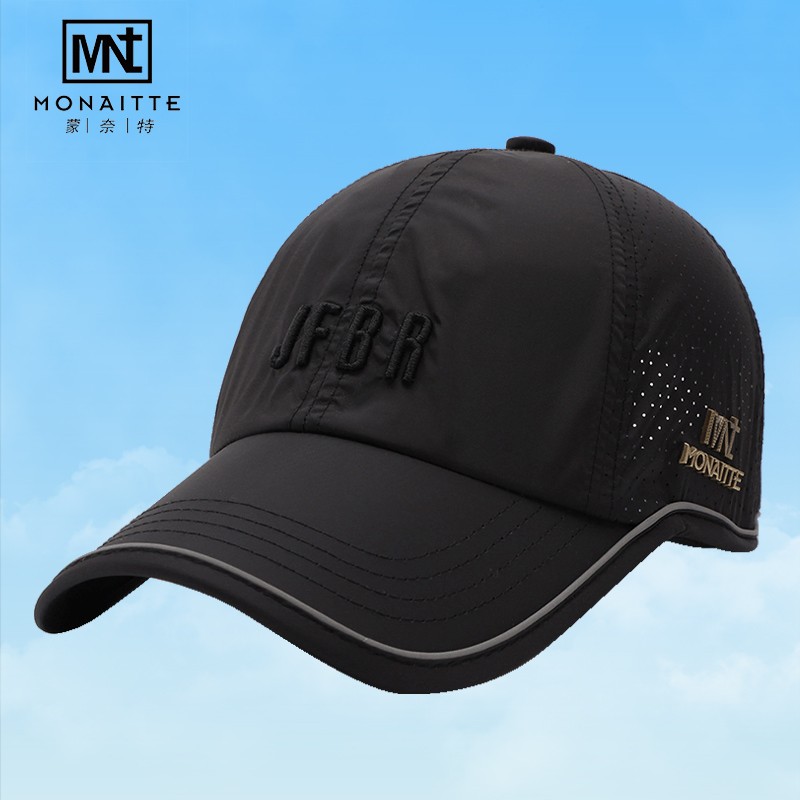 韩国进口2025帽子男夏季潮牌棒球帽鸭舌帽速干透气遮阳跑步防晒太