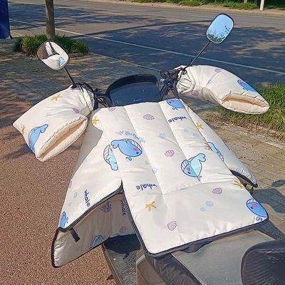 电动车挡风被2025新款冬分体式冬季加大加厚防雨防水防寒保暖大手
