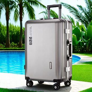 超大行李箱密码箱旅行箱铝框拉杆箱万向轮学生男女密码皮箱子