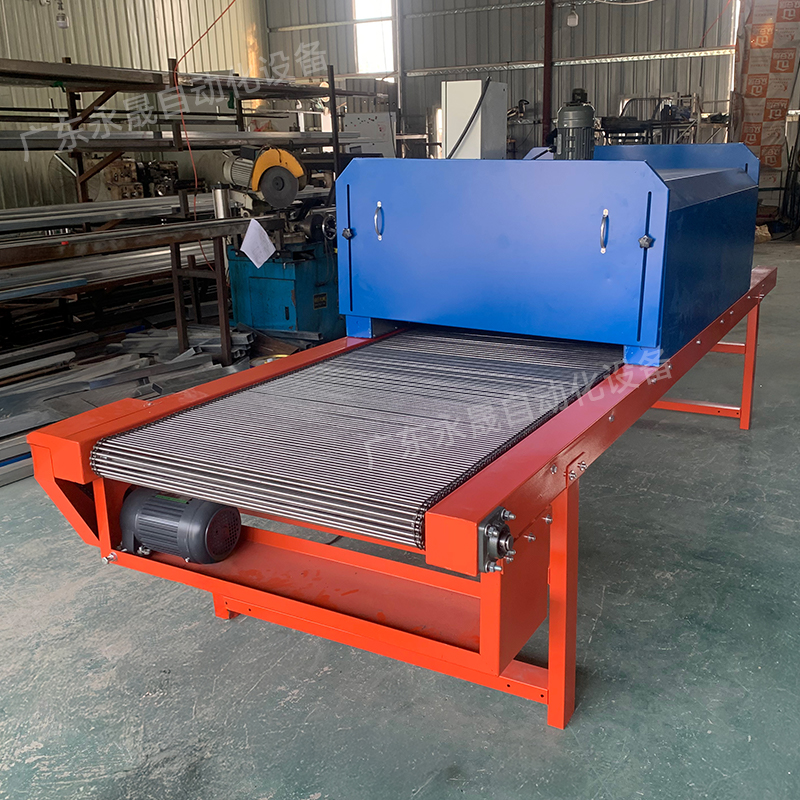 高温炼板网带丝印烘干流水线隧道炉烘干线工业烤箱隧道炉热收缩炉