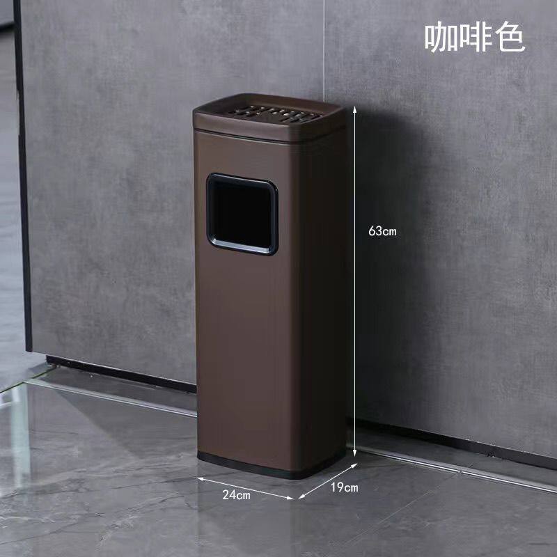 酒店大堂烟灰不锈钢户外立式电梯吸烟区垃圾桶商场烟灰缸走廊商用