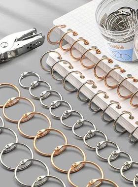 20/30/40/50mm Metal Binder Ring Loose-leaf Paper Book Index