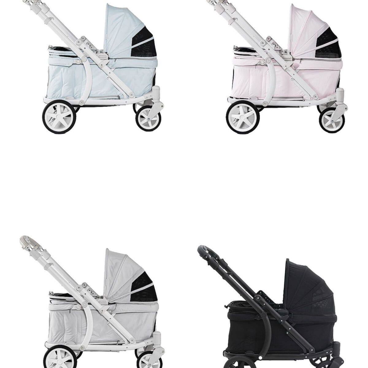 韩国Pompolarr Pet可折叠加重一体式宠物手推车