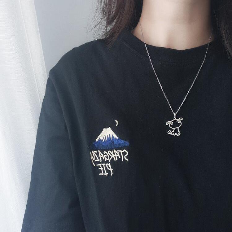 蜡笔小新贺卡项链蜡笔小新项链卡通可爱吊坠潮人女韩版学生简约in