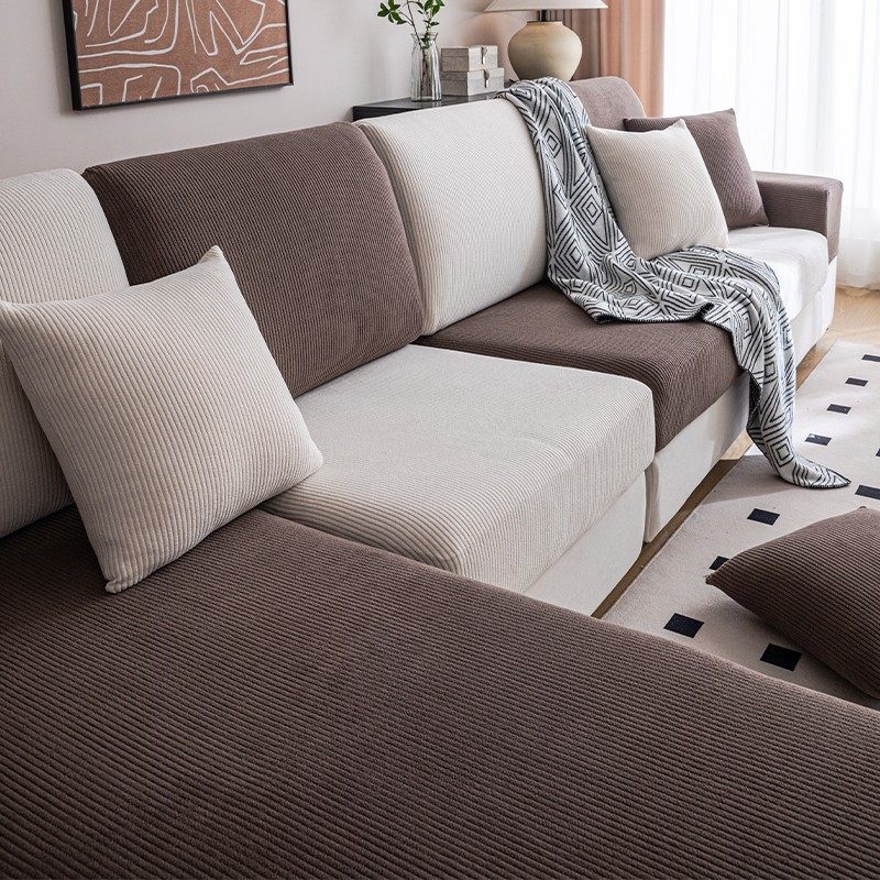 直纹通用沙发套罩加厚弹力纯色防尘沙发垫四季通用靠背巾盖布防抓,居家布艺,沙发套,淘宝优惠券,粉丝福利购,淘宝优惠卷
