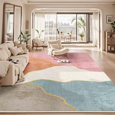 居家好物高档客厅地毯茶几垫加厚轻奢高级奶油风仿羊绒卧室床边毯