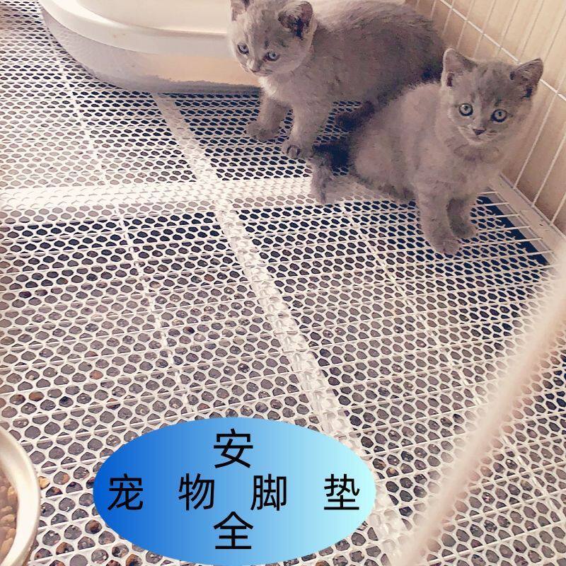 猫咪网格脚垫猫笼配件繁育笼狗笼子网格荷兰猪兔兔脚垫子加密脚垫