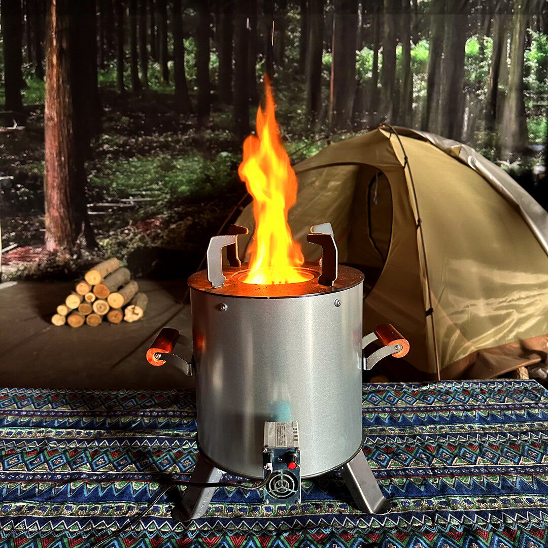 圆形户外野炊露营钓鱼做饭茶水柴火炉多次燃烧气化猛火防风罩,户外/登山/野营/旅行用品,野餐炉具/焚火架,淘宝优惠券,粉丝福利购,淘宝优惠卷