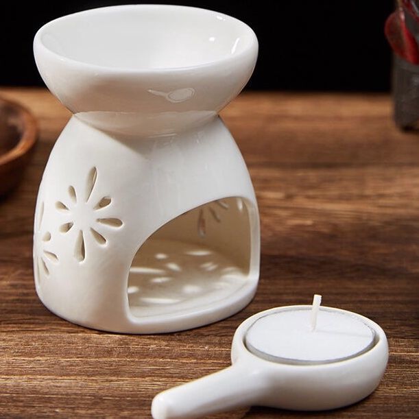 香薰炉精油炉香薰灯熏香小夜灯电子香炉陶瓷蜡烛卧室内火漆蜡熔炉