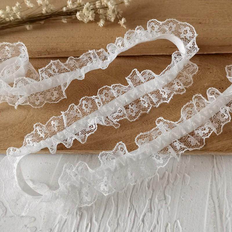 高档蕾丝花边辅料手工DIY装饰材料皱褶书衣丝带娃衣荷叶边布爆款,居家布艺,花边,淘宝优惠券,粉丝福利购,淘宝优惠卷