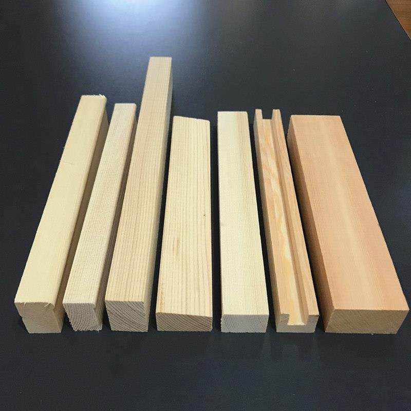 实木无漆松木油画外框内线相框无框画内框条画框条线条烘干木龙骨