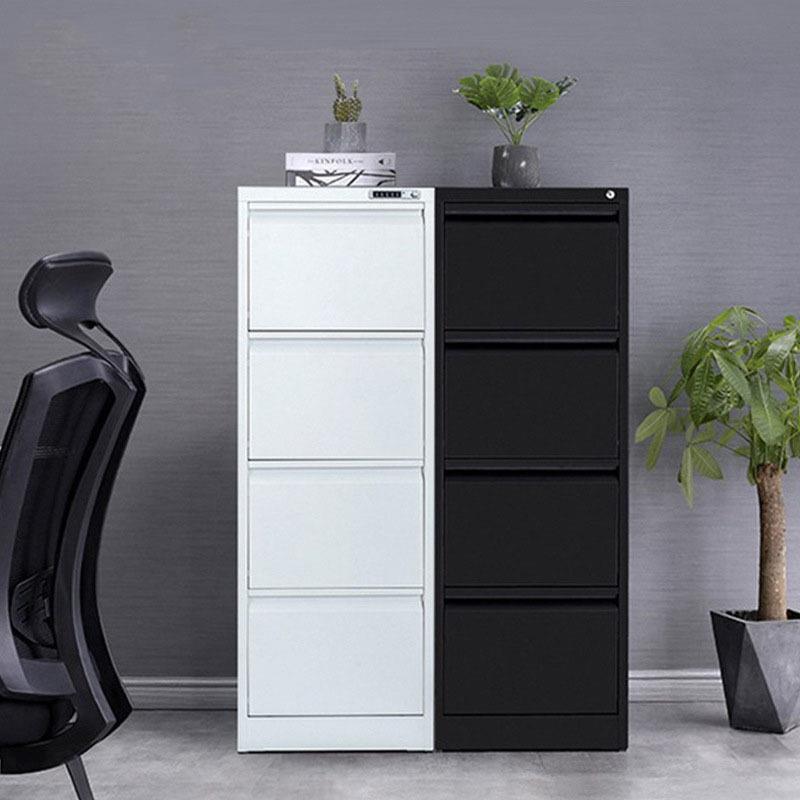 文件档案柜挂快劳带锁抽屉柜卡箱资料柜钢制办公二斗三斗四斗卡箱