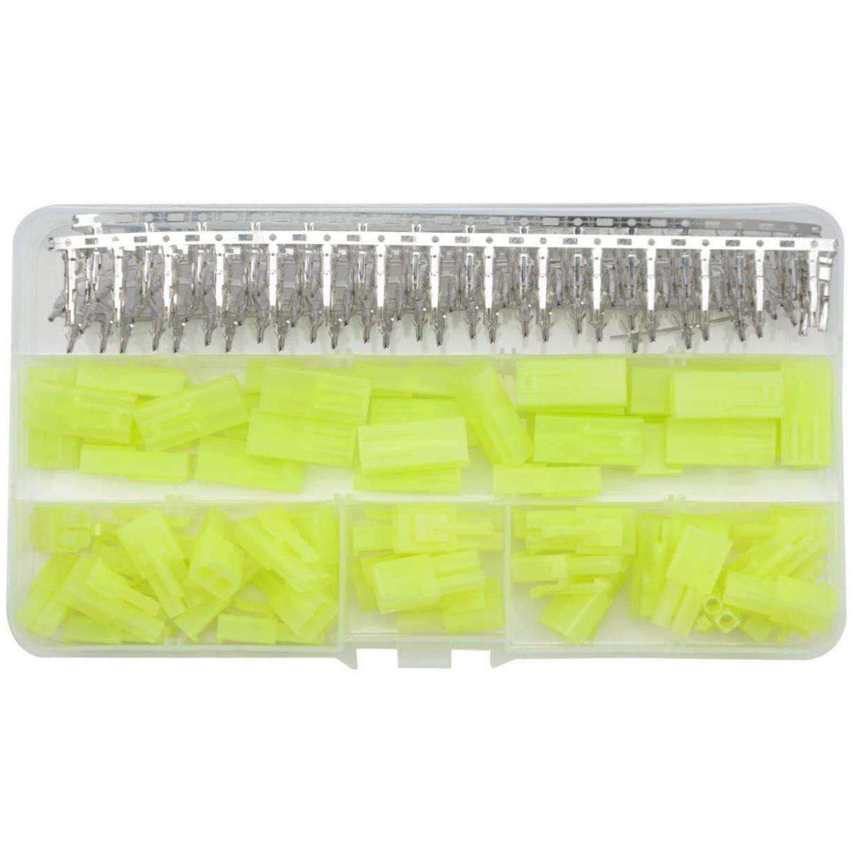 30套2p田宫头间距4.5mmRC公母胶壳接插件端子航模玩具空中对插