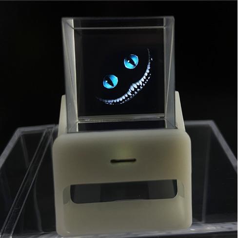 1.33寸透明小电视便携式显示温度湿度装饰桌面ESP32-S3拾音屏幕