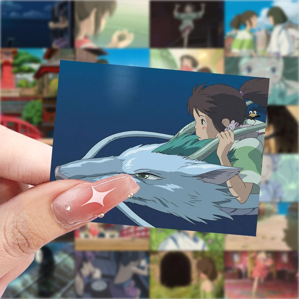 爆款千与千寻贴纸创意贴画装饰手机水杯笔记本行李箱防水diy贴画