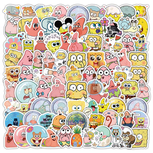 儿童动画片贴纸卡通动画可爱Q版小图案防水奖励装饰文具玩具贴画