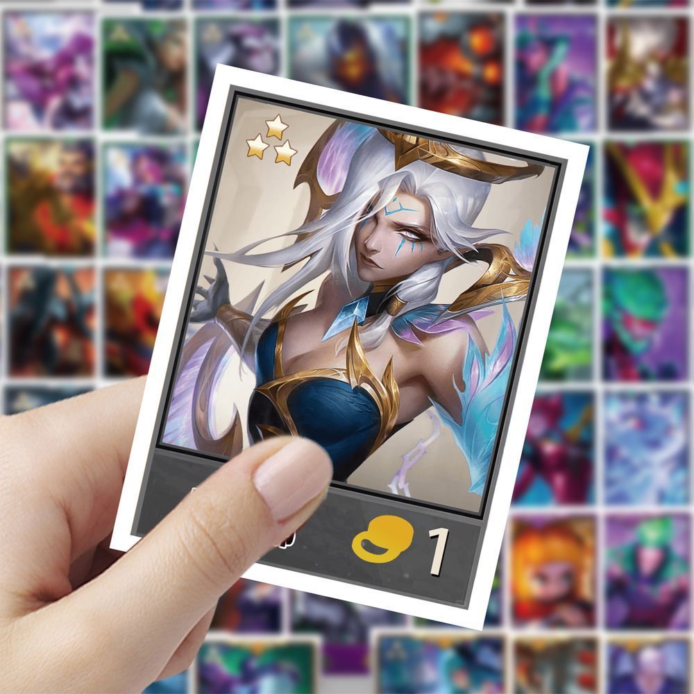 金铲铲s14英雄创意贴画游戏周边行李箱贴纸diy笔记本手机装饰防水