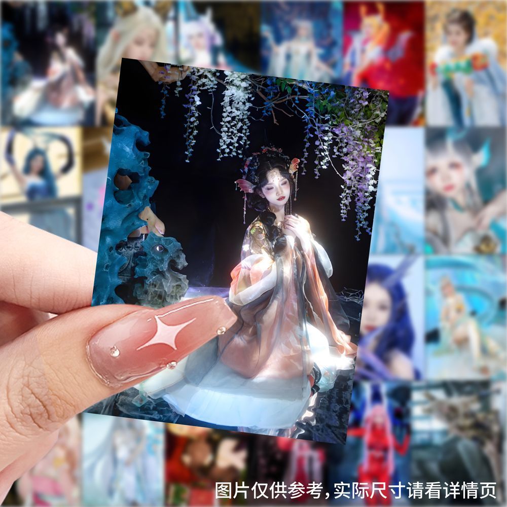 爆款龙族公主拟人cos贴纸高颜值装饰手机水杯行李箱笔记本贴画