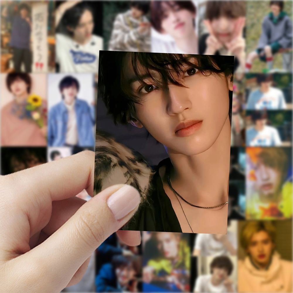 124张道枝骏佑明星周边帅气高颜值diy贴纸装饰手账贴画手机防水