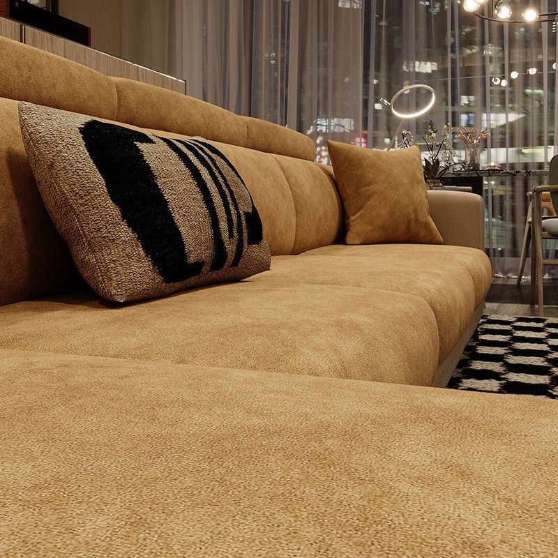 麂皮绒全包沙发套罩轻奢高级沙发笠防猫抓防尘保护套2024四季通用