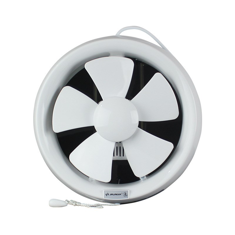 金羚APC20-3-1圆形排气扇厕所圆孔玻璃换气扇卫生间静音排风扇8寸