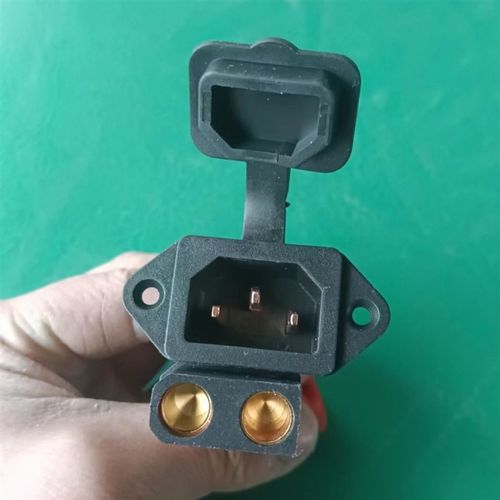 10平方大功率耐高温充电口品字头转安德森转接线QS8接口连接线