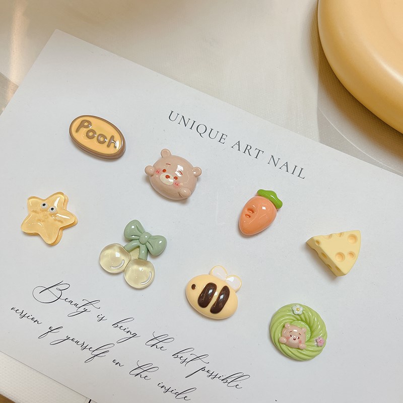 可爱卡通汽车内饰显示屏中控台电动车仪表盘屏幕立体3d装饰贴摆件