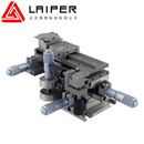 光纤调整架精密手动角位台俯仰工作台微调倾斜台实验角度位移平台