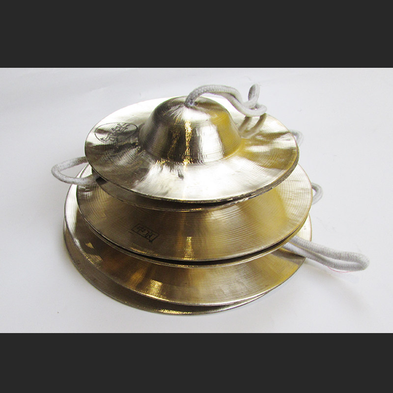 海浪乐器人气水镲5寸小京镲15CM 军镲小钹铜镲京钹腰鼓镲川钹包邮