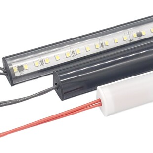 220V LED灯带条 超亮明装线条灯 免开槽墙角灯 展柜酒柜专用