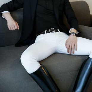 男士低腰性感弹力紧身白色牛仔裤包腿小脚裤发型师铅笔裤休闲裤子