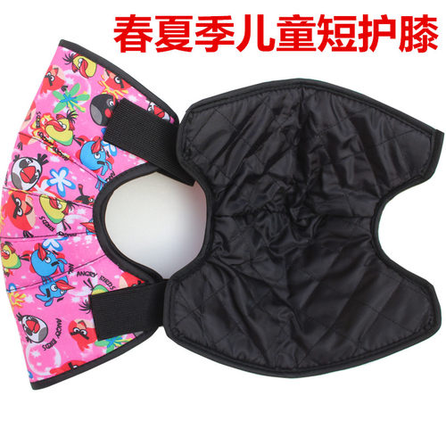 夏季薄款儿童护膝空调房摩托车电动车小孩宝宝护腿防风男女通用