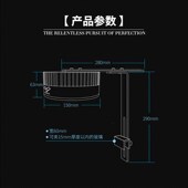 水族鱼缸LED全光谱水草专用支架灯草缸造景灯水陆缸红草发色神灯