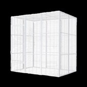 自由空间拼接猫笼超大猫别墅宠物加粗加密鸽子大飞笼鹦鹉鸟笼 包邮