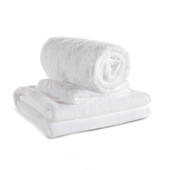 白色浴巾纯棉酒店宾馆民宿美容院足浴专用全棉成人加大加厚白毛巾