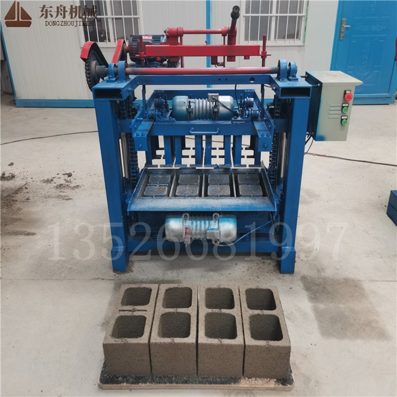 小型水泥空心砖机配件弹簧全自动免烧水泥砖垫块制砖机花砖木砖机