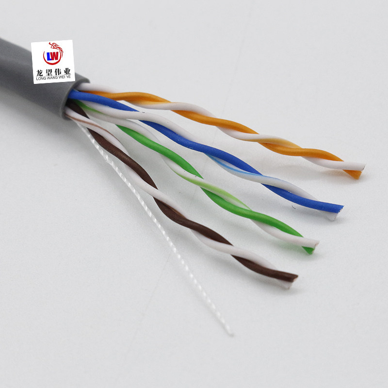 8芯网线超五类网线0.4 0.5线径8芯室内网线家用网线双绞线300米箱,电子元器件市场,网线,淘宝优惠券,粉丝福利购,淘宝优惠卷