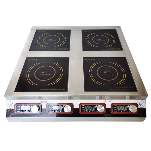 海智达商用电磁炉3500w*4头多头商用电磁灶大功率多眼煲仔炉