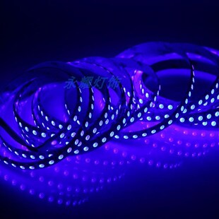 高亮12V伏5050灯带单排120灯LED单色暖白红绿蓝光RGB七彩变色灯条