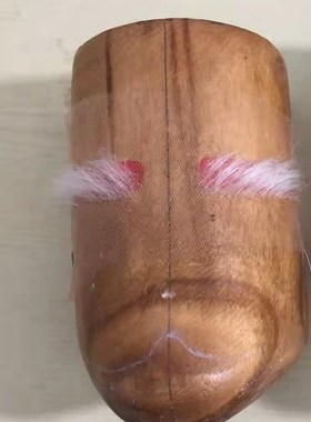 黑色假眉毛定做演出白色眉毛化妆造型模仿伟人造型手工钩织按眉型