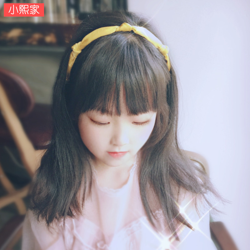 小清新气质发箍儿童大人亲子发箍小学生髪饰宝宝女孩少女碎发头饰